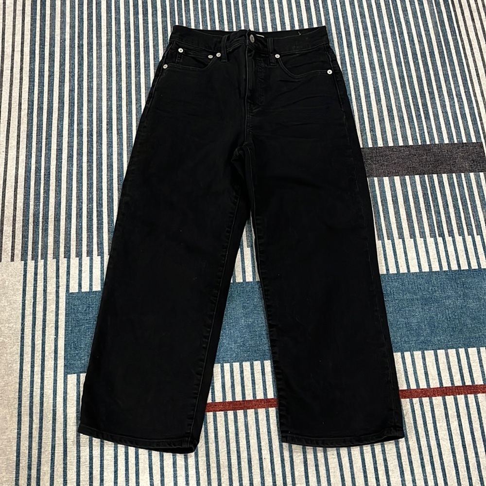 Madewell Slim Wide Leg Crop